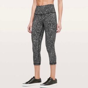 Lululemon Wunder Under‎ Crop (High-Rise) *21"